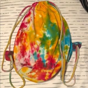 Tye dye backpack